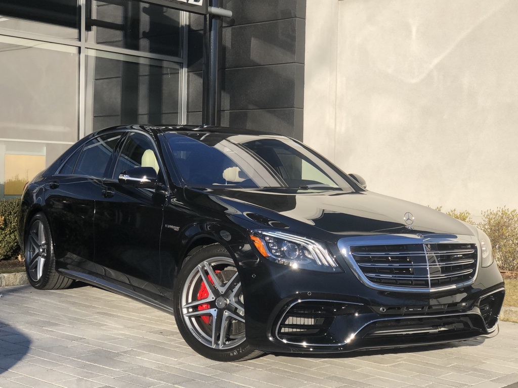 New 2020 Mercedes Benz S Class Amg S 63 4matic Sedan In White